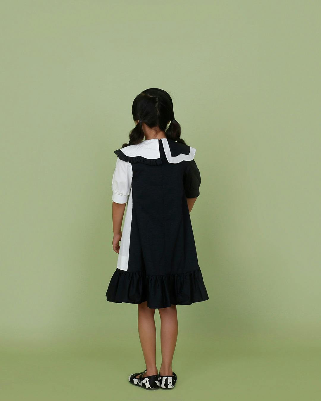 Lily dress (cantaloupe/blush pink)
