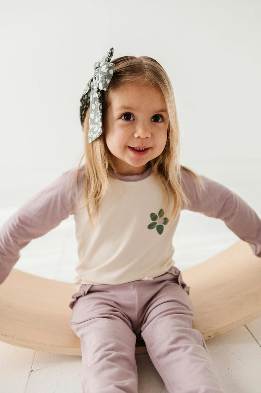Girl's Long Sleeve Baseball Tee