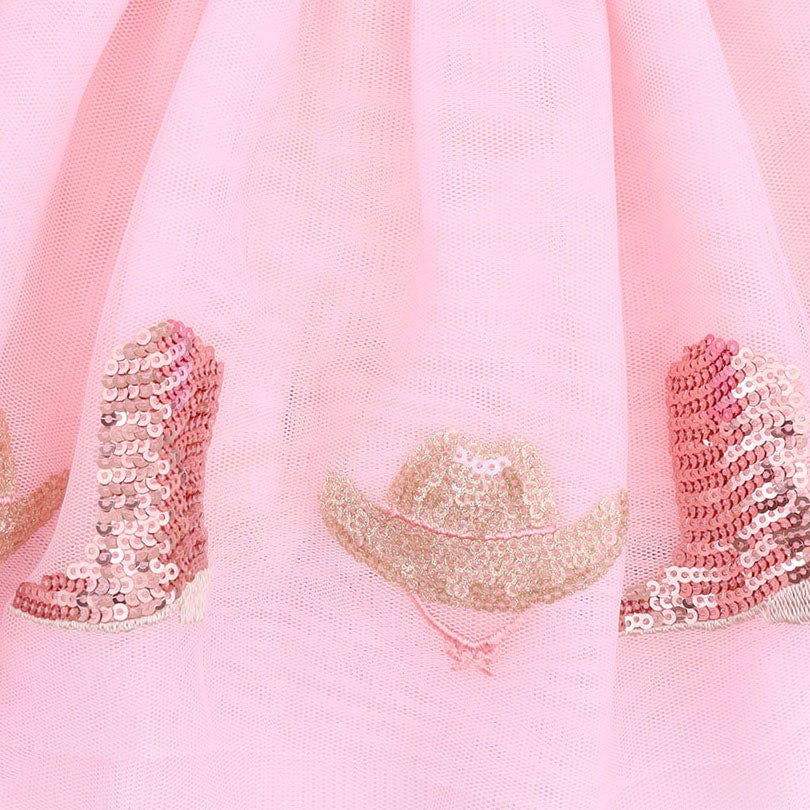 Cowgirl Cameos - Tutu Skirt with Bike Shorts