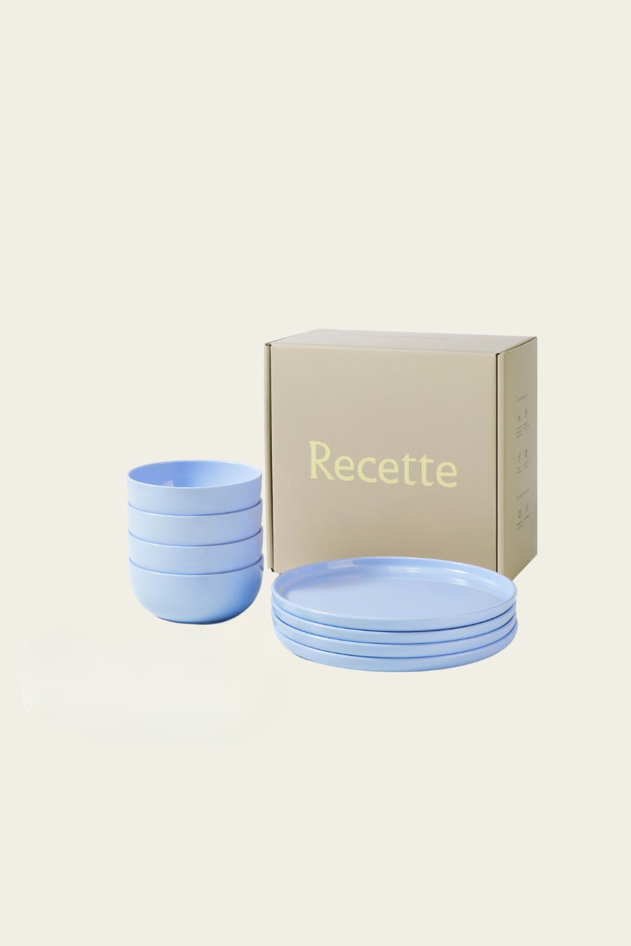 Plate and Bowl Set | Blue