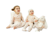 Floral Print Pointelle 2Pc Set