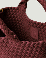 St. Barths Small Tote | Bordeaux