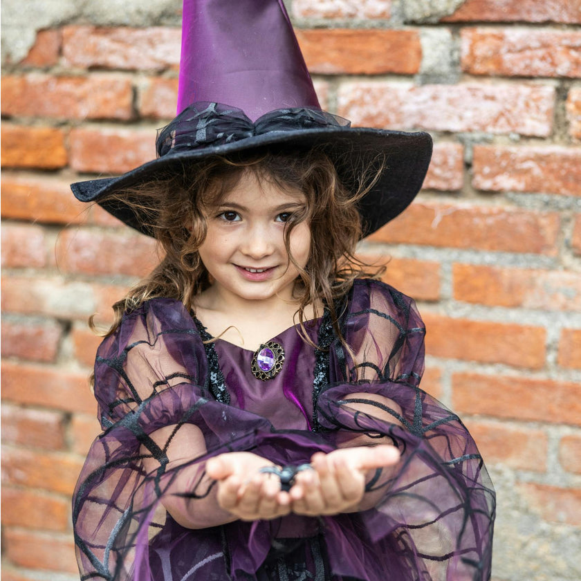 Amethyst the Spider Witch Dress with Hat