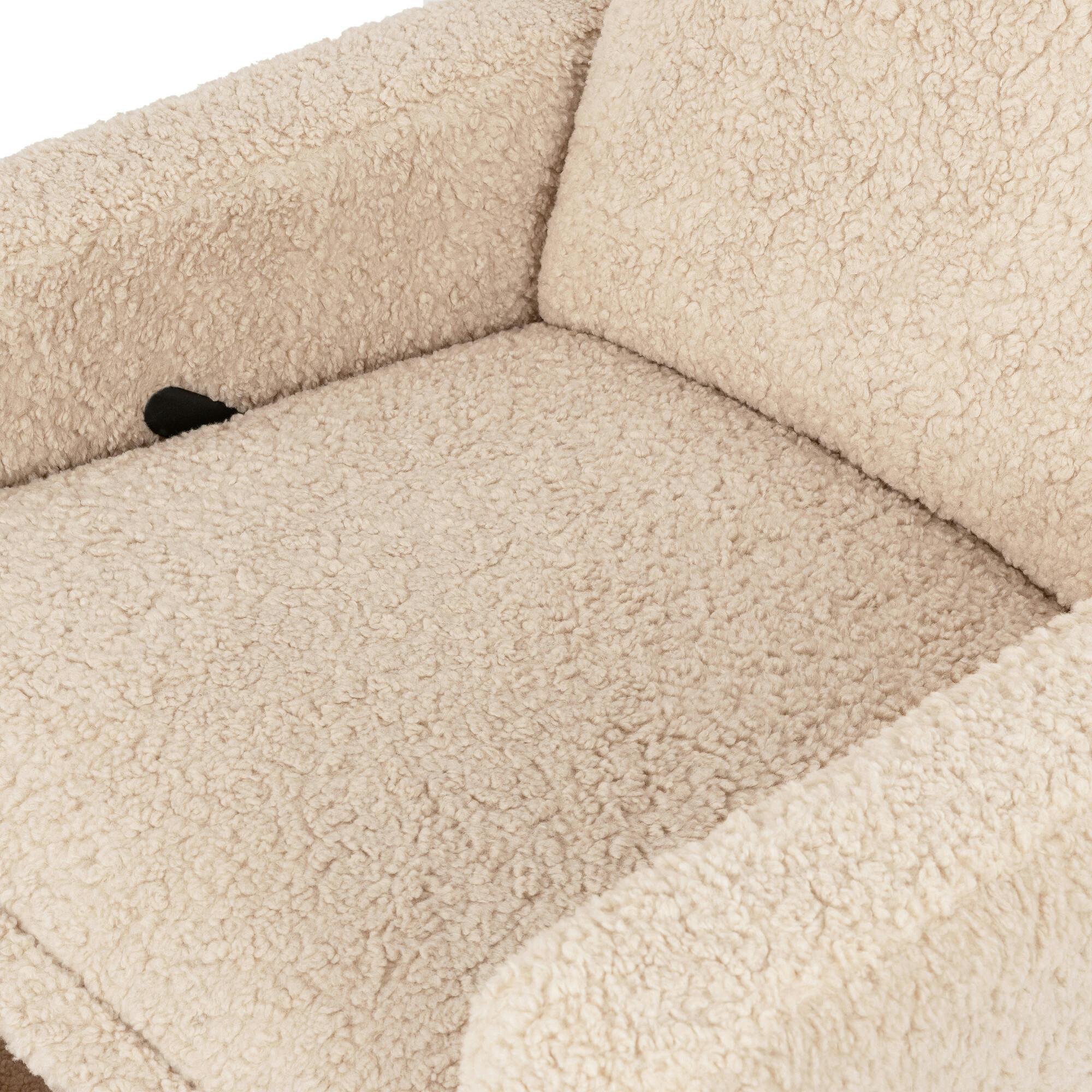 Cali Flange Gliding Swivel Recliner