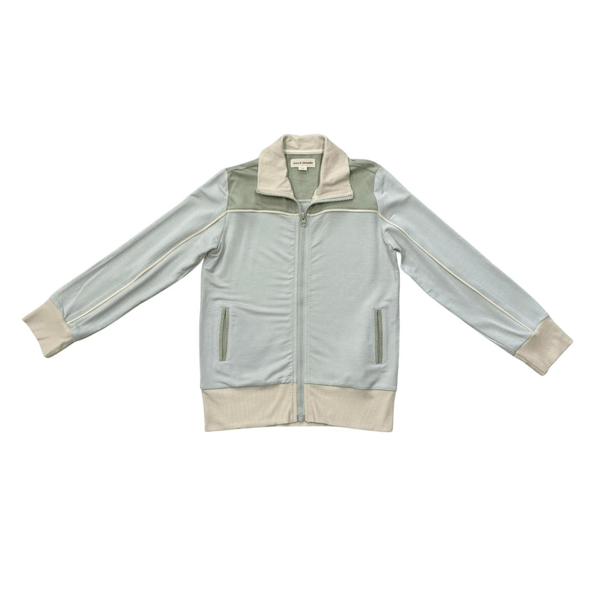Track Zip Front Jacket Desert Sage