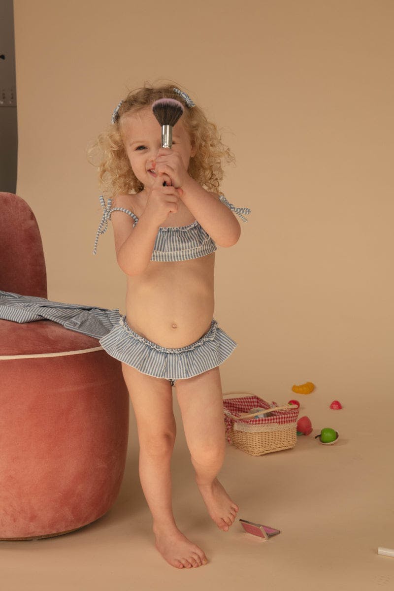 Mini Ruffle Top x Cabana Bikini Set