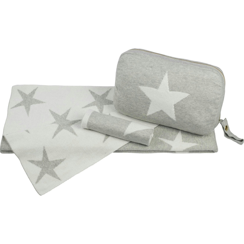 Stars Baby Blanket Set