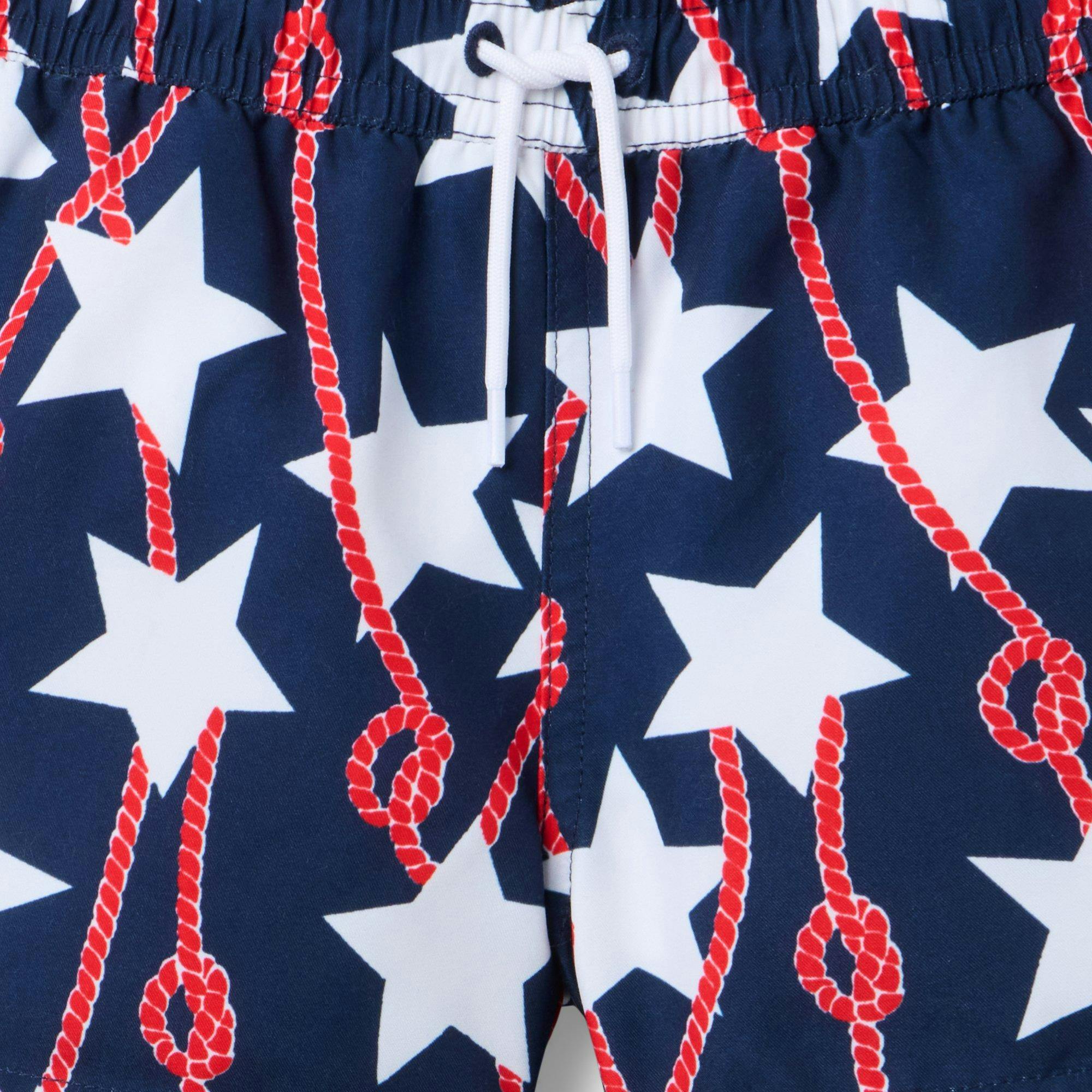Star Swim Trunk, navy blue