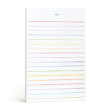 Multi-Striped Notepad