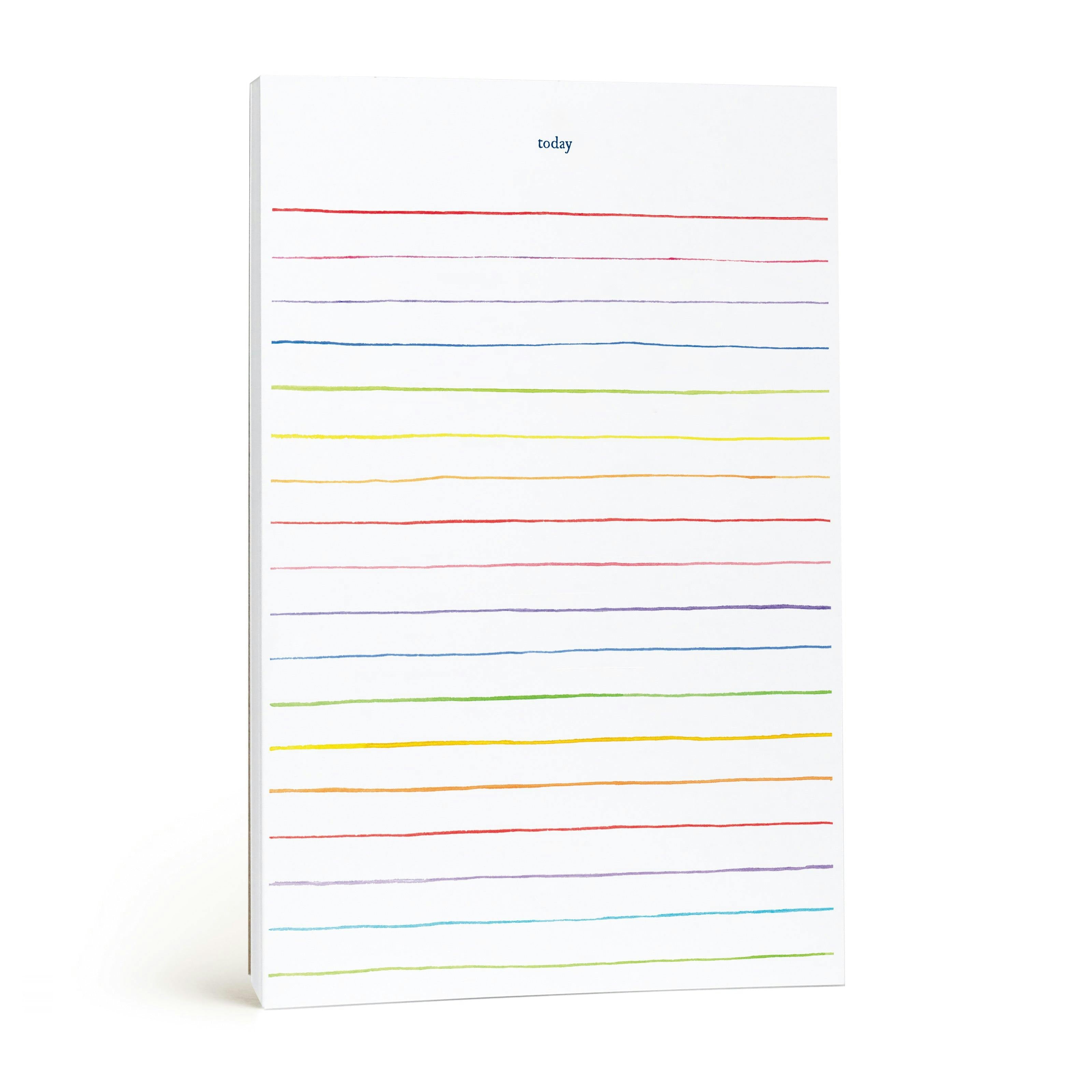 Multi-Striped Notepad