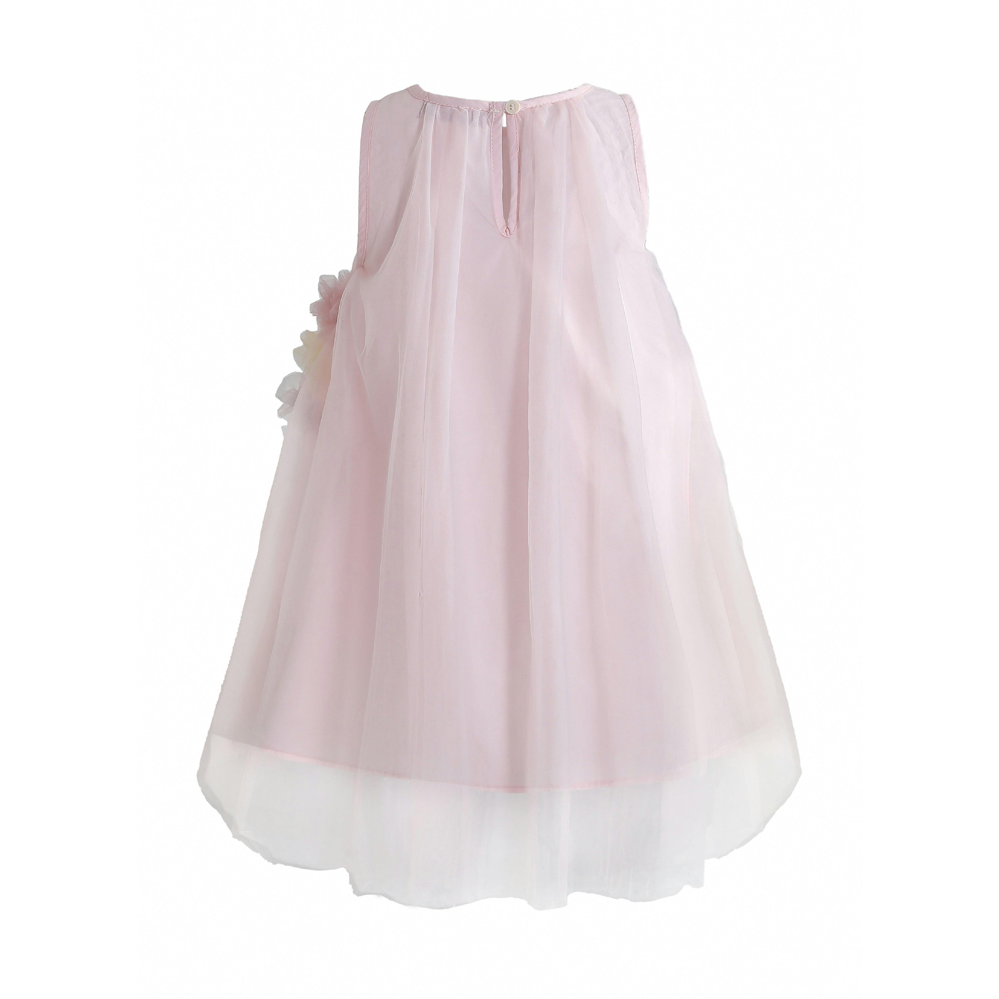 Pink Cressida Pastel Ruffle Dress