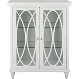 Florence 2 Door Wooden Floor Cabinet with Adjustable Shelves