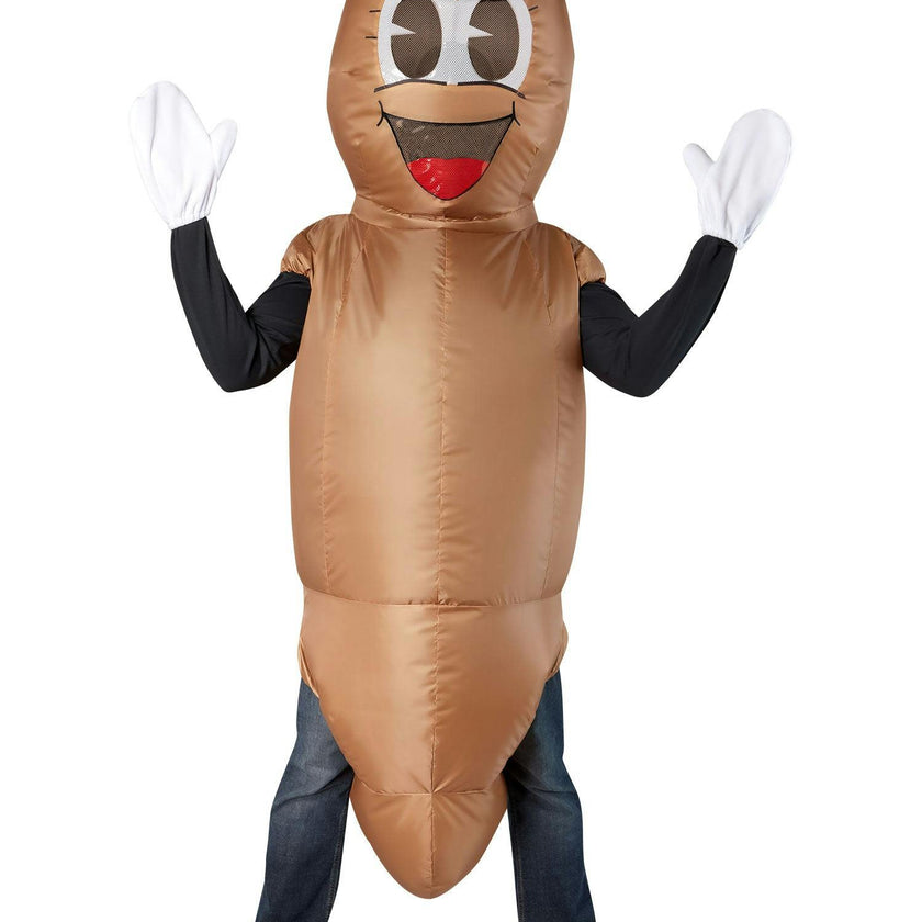 Men's South Park Mr. Hanky Christmas Poo Inflatable Costume
