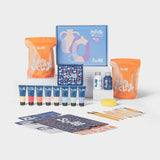 Home Pottery Kit with Paint Set