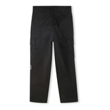 Black Logo Cargo Pants