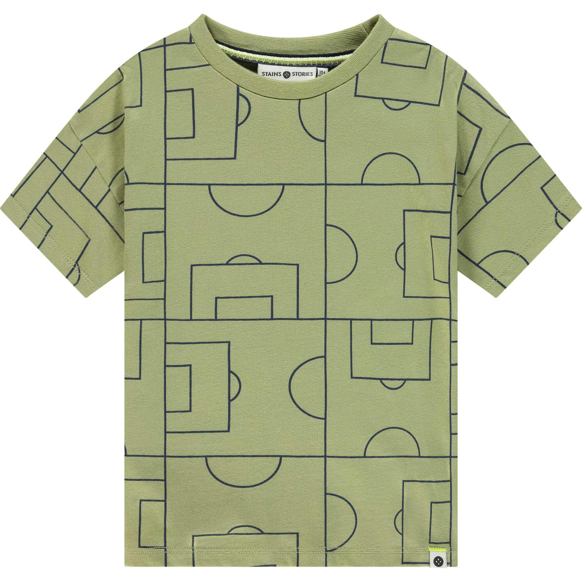 Soccer Field Short Sleeve T-Shirt