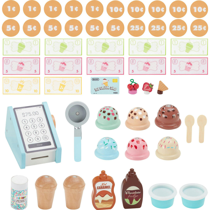 My Little Helper Ice Cream Cart with 33 Accessories