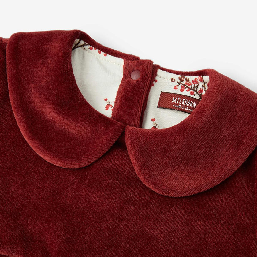 Merlot Occasion Long Sleeve One Piece