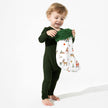 Santa's Workshop Bamboo Sherpa Stocking