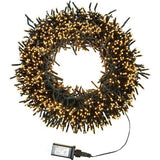 2000-Light 65-Foot Cluster Garland with Classic White LED  Lights
