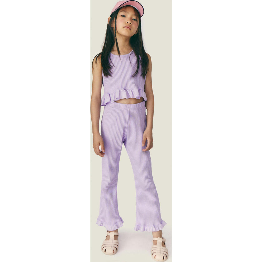 Mipounet SS26 Zoe Flammé, E Pant Lilac