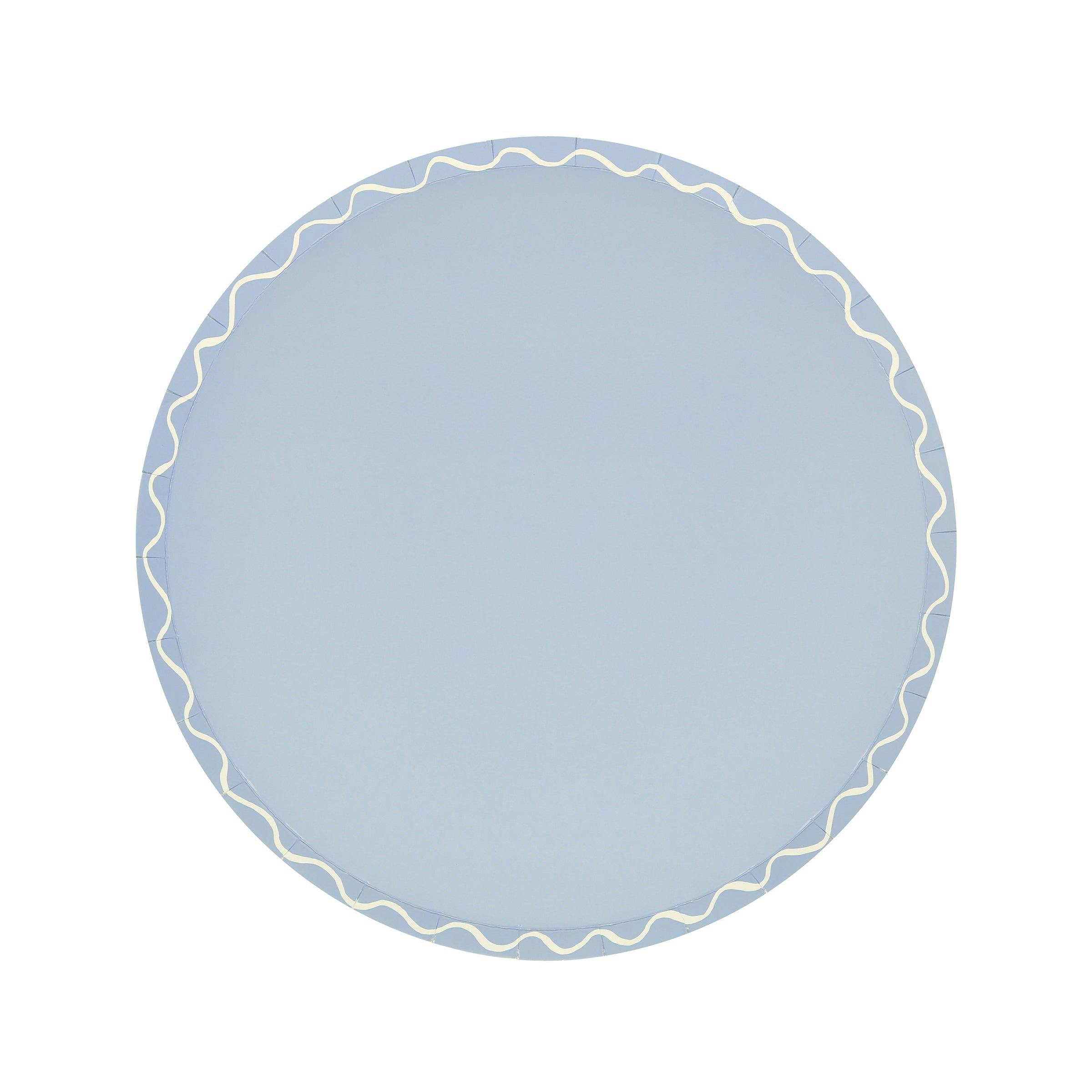 Mixed Wavy Line Side Plates