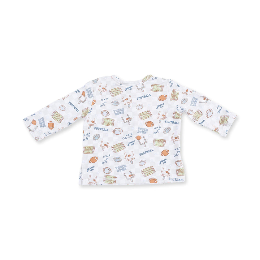 Football Check - Long Sleeve Henley Play Set