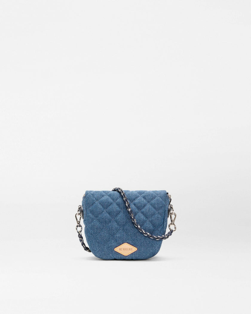 True Blue Denim Micro Crosby Sling