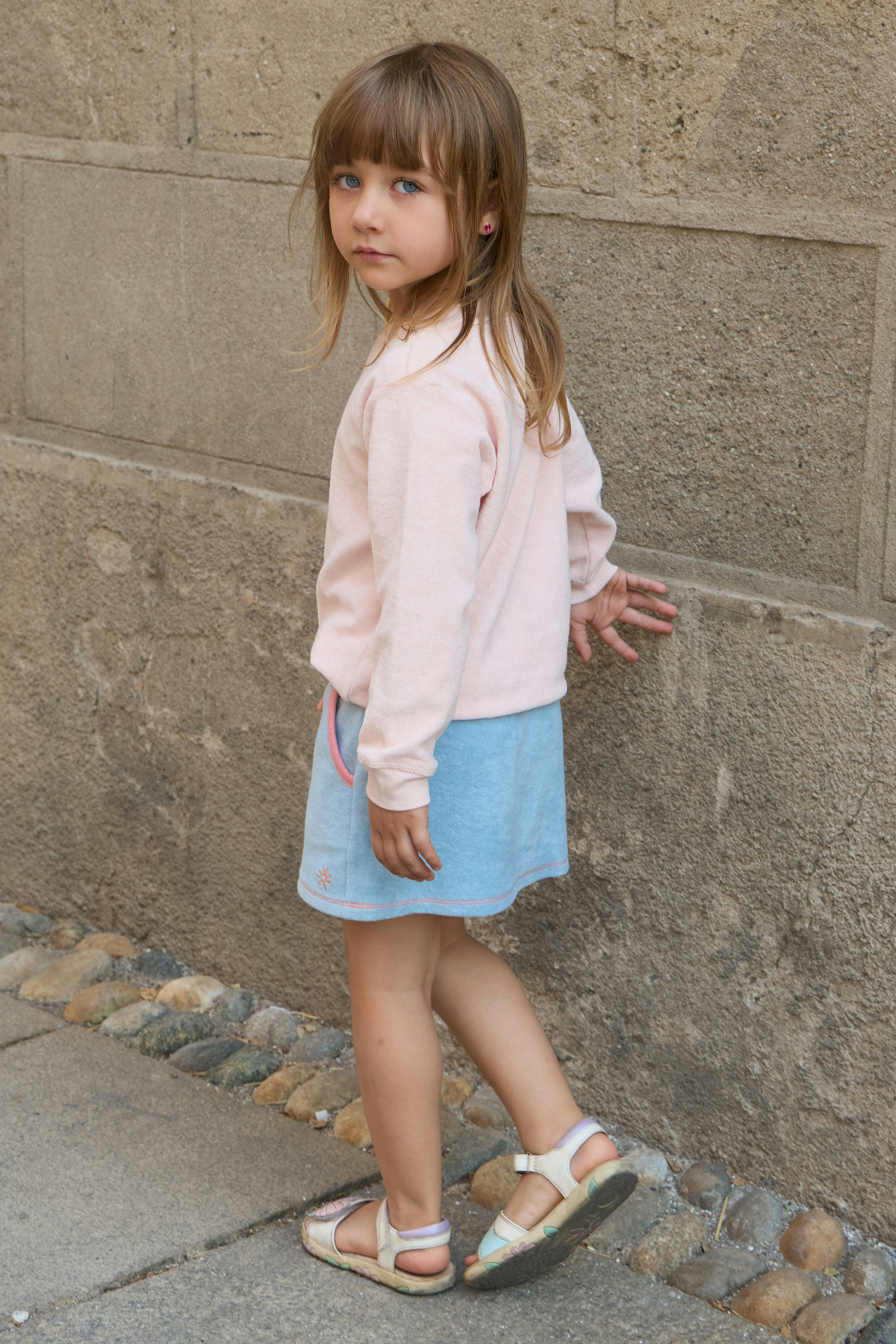 girls giuliana crewneck pullover