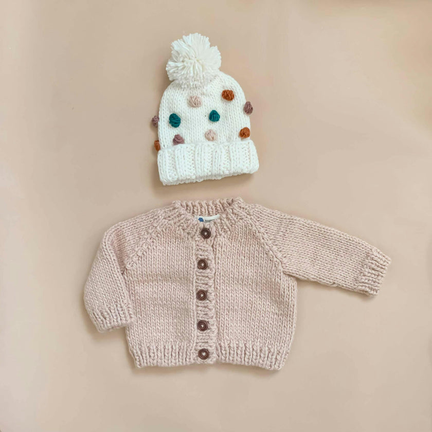 Classic Cardigan - Blush