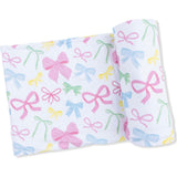 Sweet Bows - Swaddle Blanket