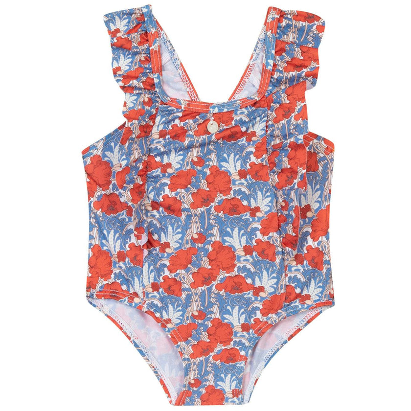 Summer Floral Bathing Suit