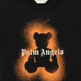 Black Spray Bear Regular T-Shirt