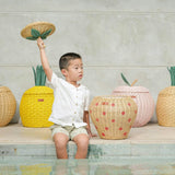Strawberry Wicker Rattan Basket