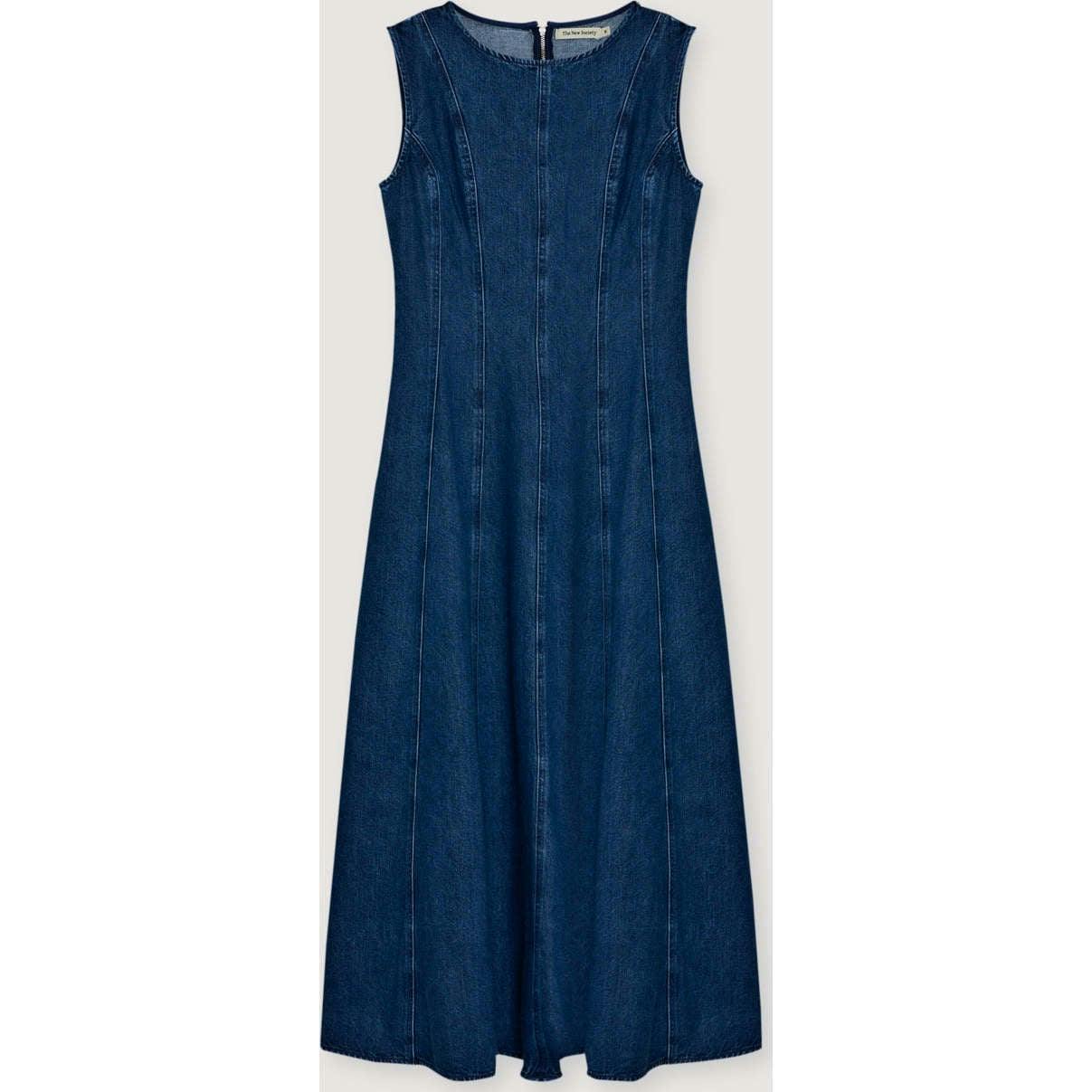 TNS Denim Woman Dress Indigo Denim