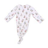 Christmas Teddy Bears Uni - Knotted Gown and Knotted Hat