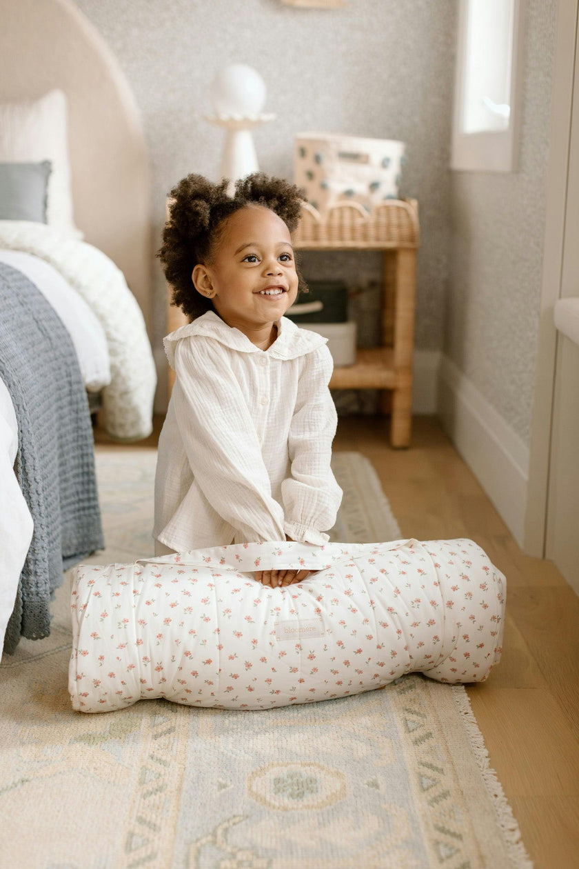 Organic Toddler Nap Roll-N-Rest Mat Set