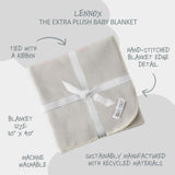 LENNOX Ultra Luxe Plush Baby Blanket