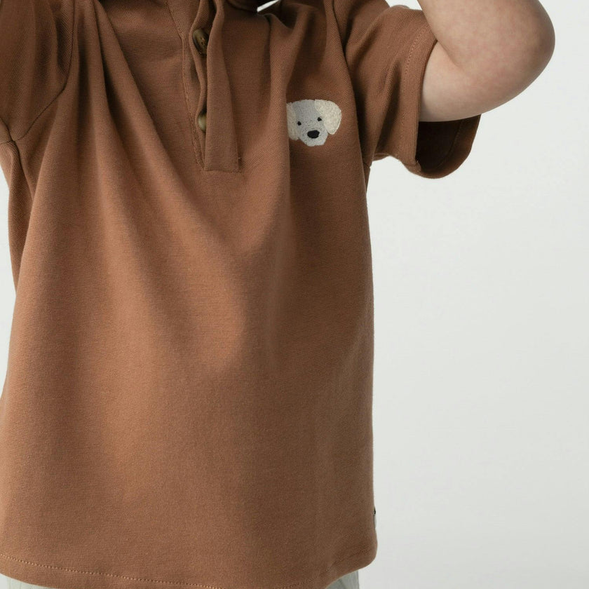 Wouti Shirt | Golden Retriever | Rust