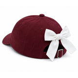 Touch Down Bow Baseball Hat