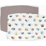 Cotton Muslin Pillowcase 2 Pack - Mighty Jungle