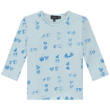 Faded Print Top
