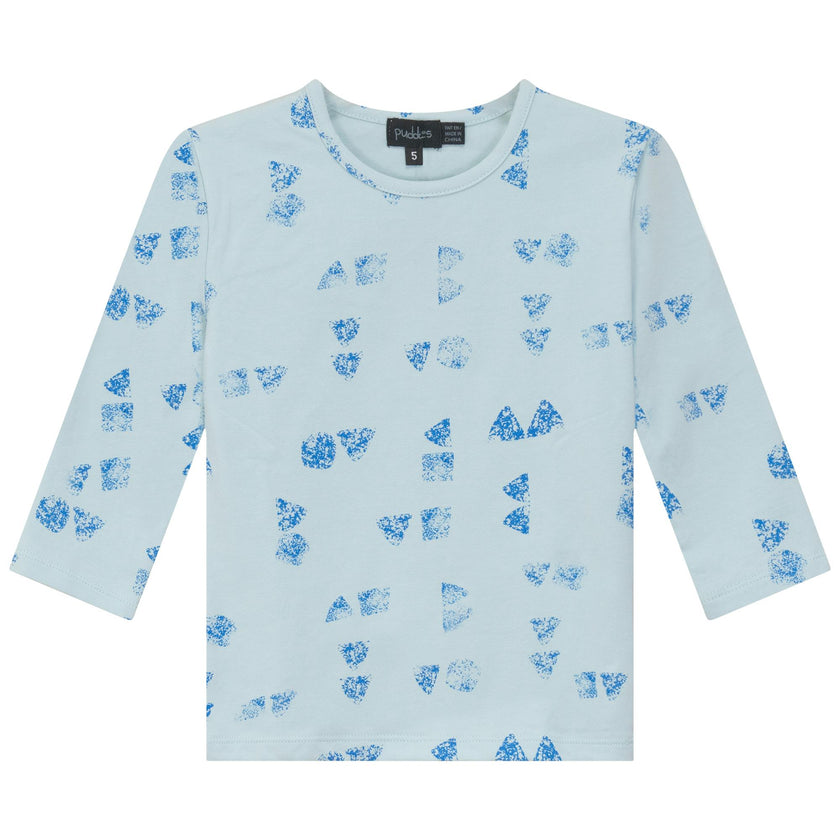 Faded Print Top