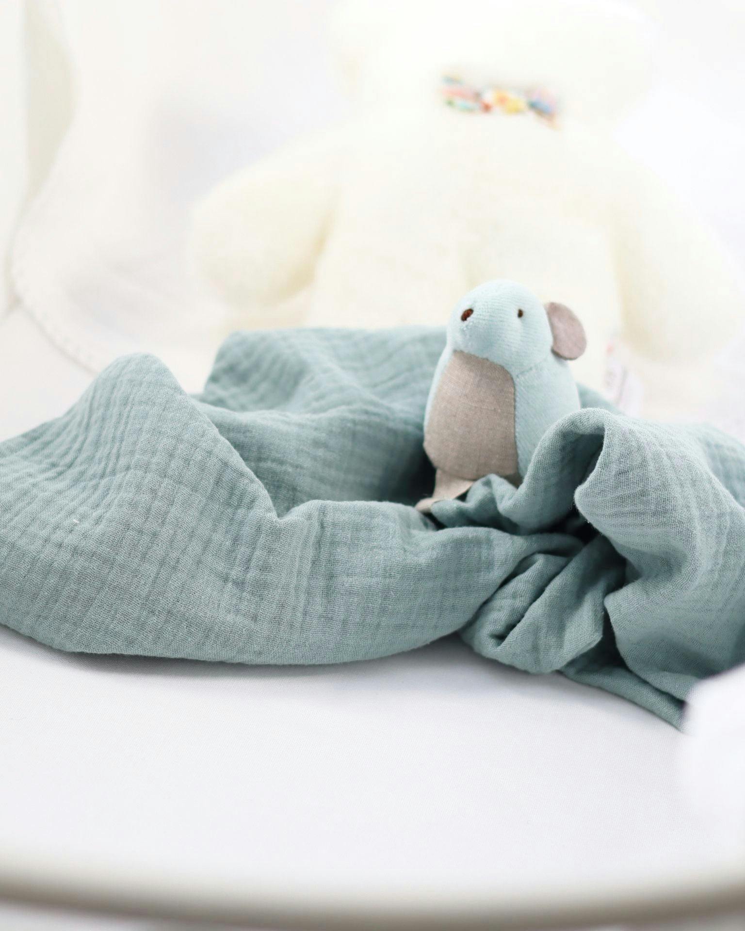 Mouse Lovey - Blue