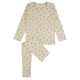 Bamboo Heart Printed Loungewear Set