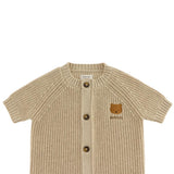 Dantje Jumpsuit | Bear | Milk Chocolate