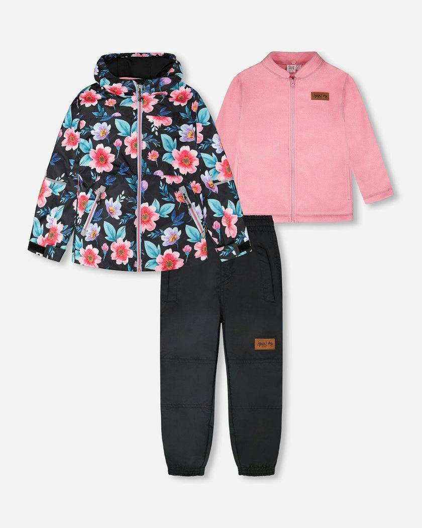3-In-1 Two-Piece Mid-Season Outerwear Set