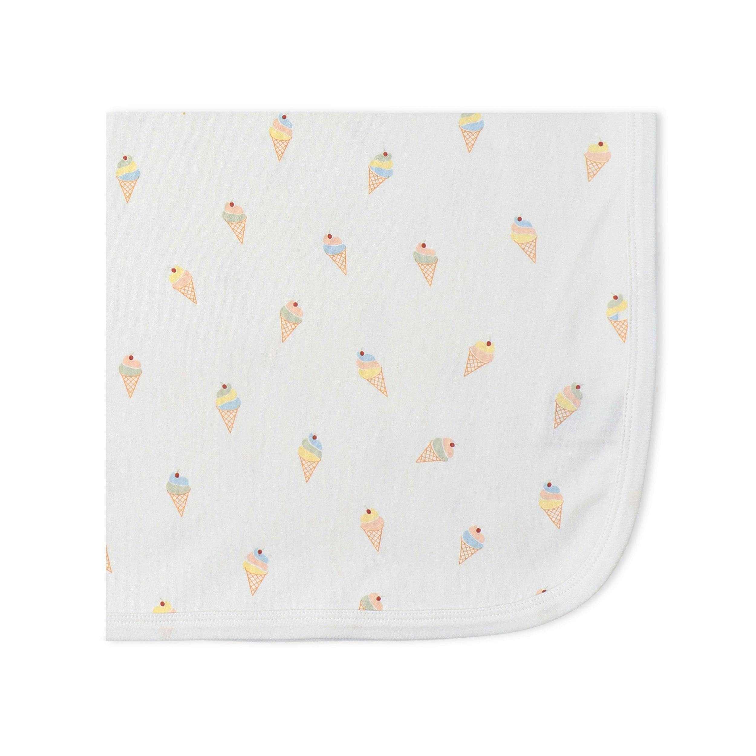 Organic Swaddle Blanket & Hat Set
