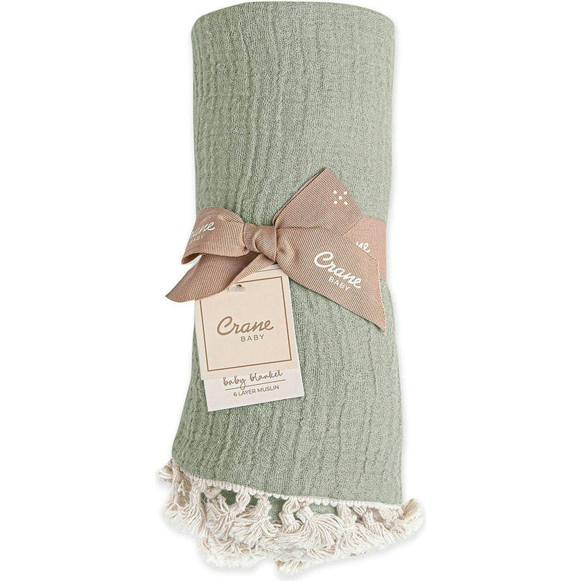 6-Layer Muslin Blanket Fern