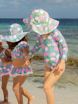 UPF 50+ Charlie L/S Rash Guard Swimsuit